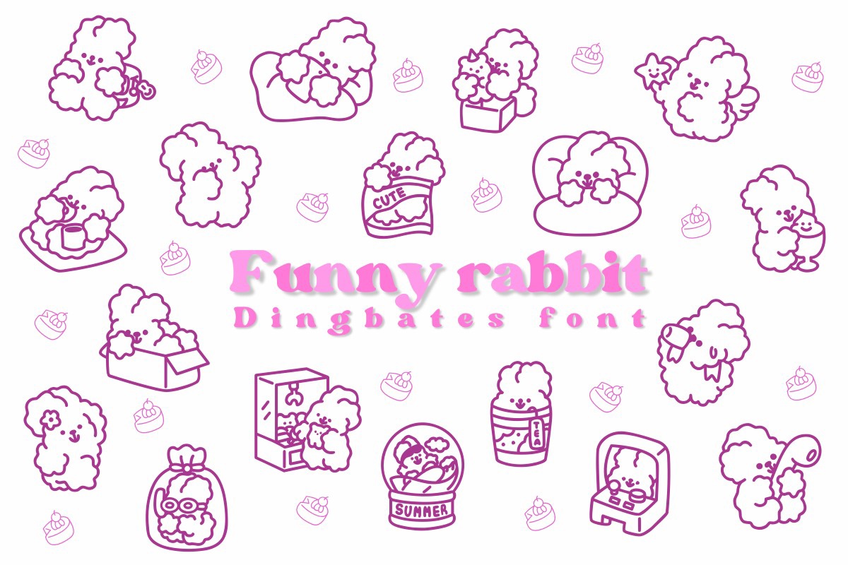フォント Funny Rabbit
