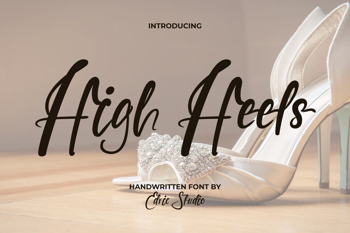 フォント High Heels