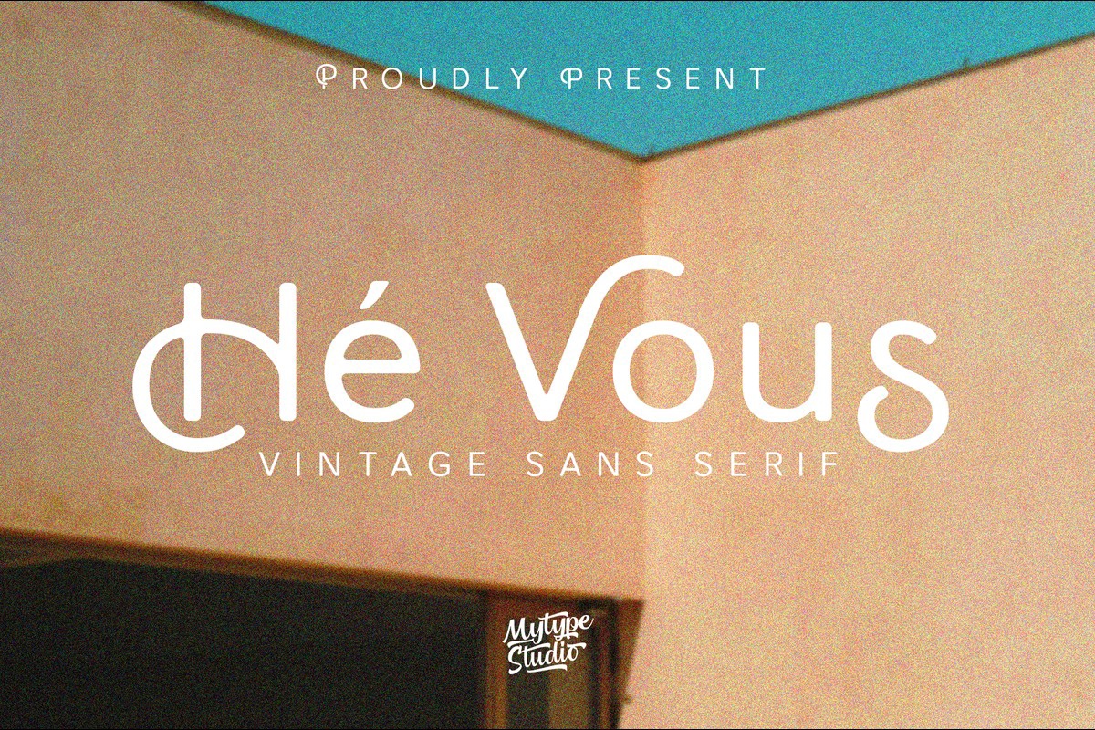 フォント Hе Vous