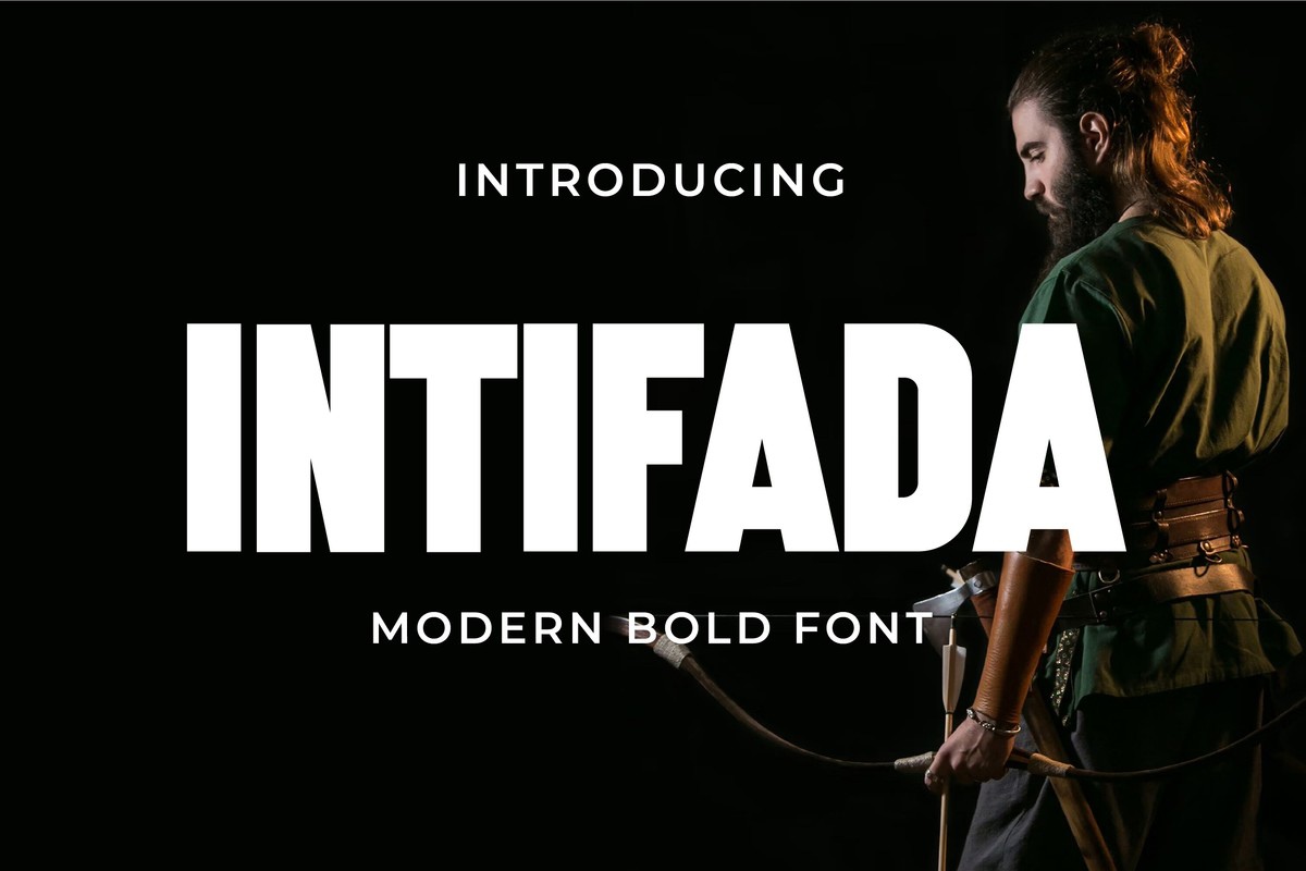 フォント Intifada