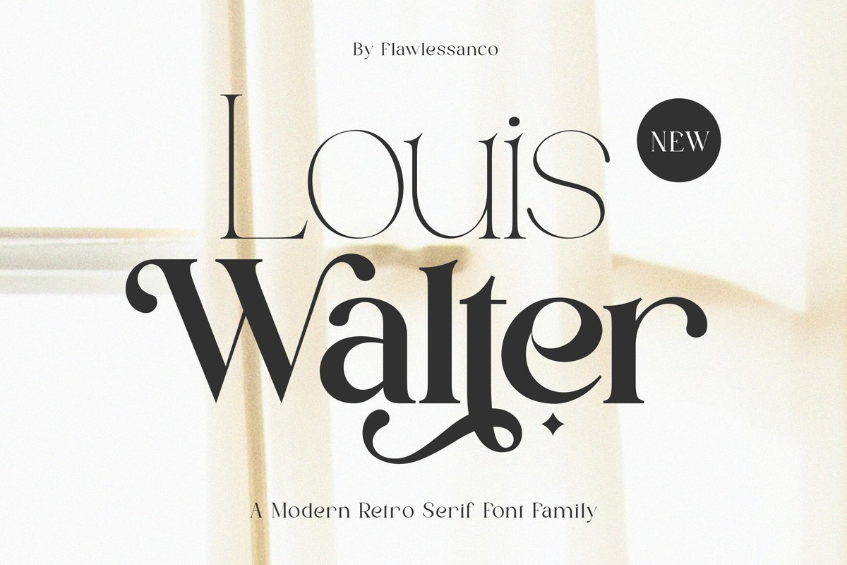 フォント Louis Walter