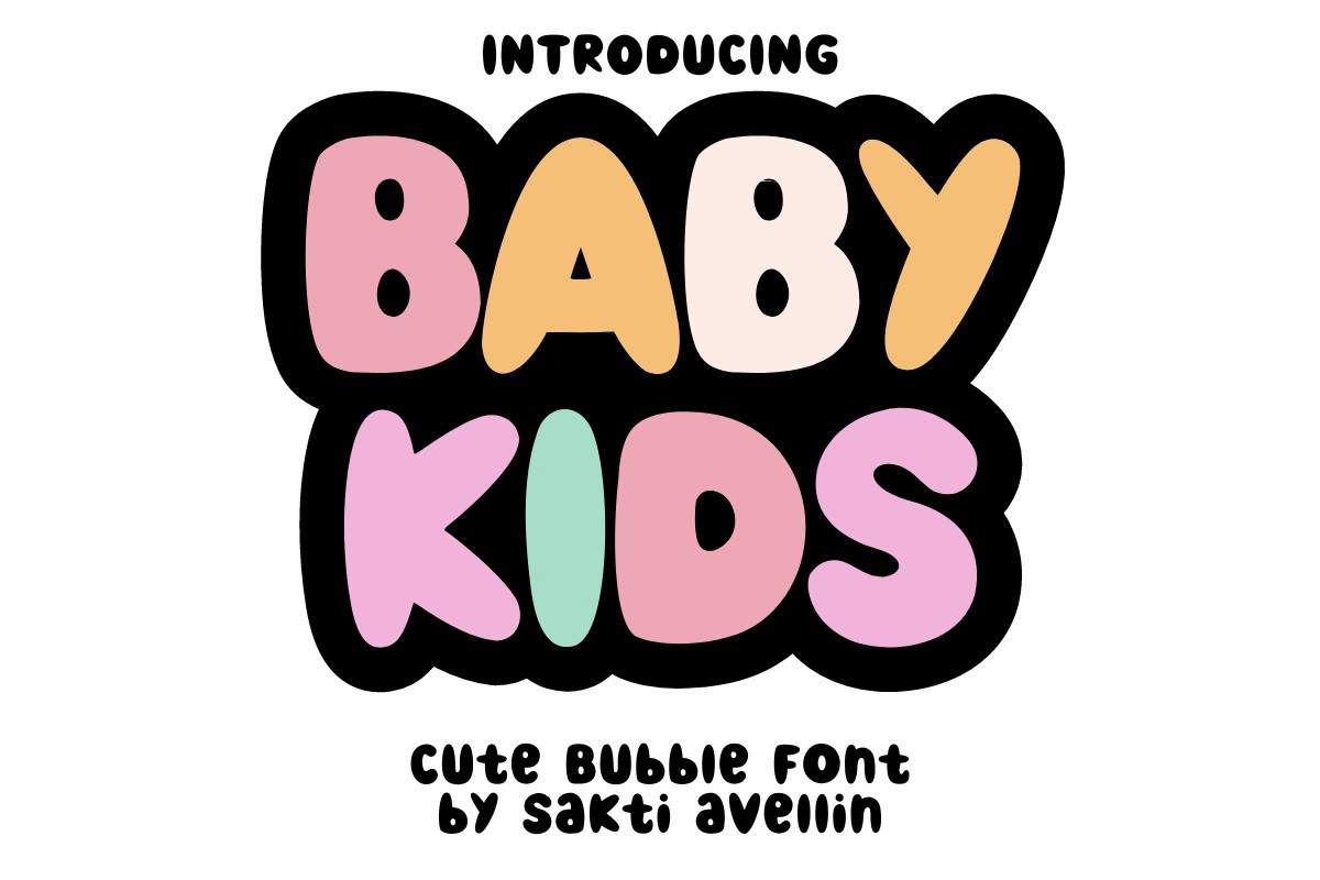 フォント Baby Kids