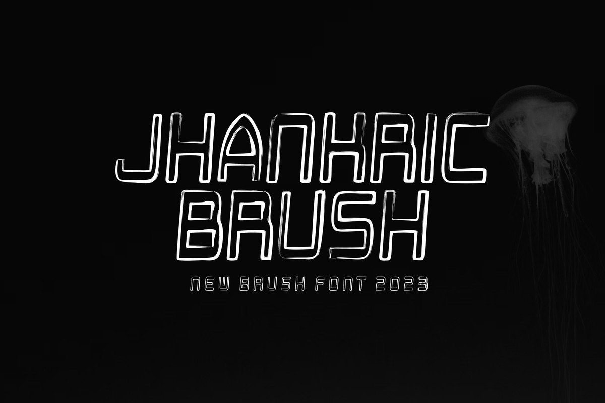 フォント Jhankric Brush