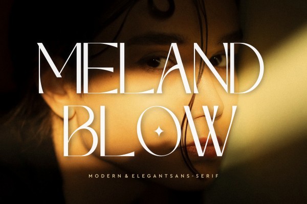 フォント Meland Blow