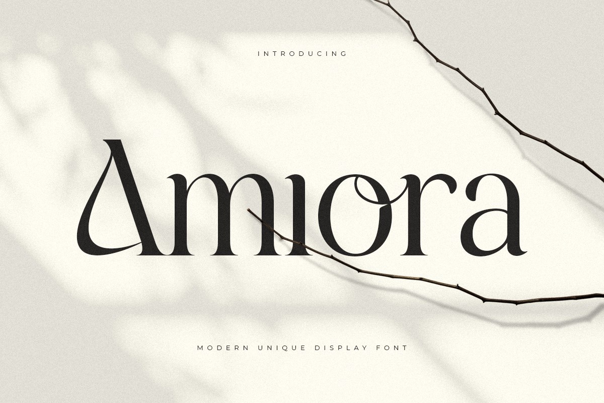 フォント Amiora