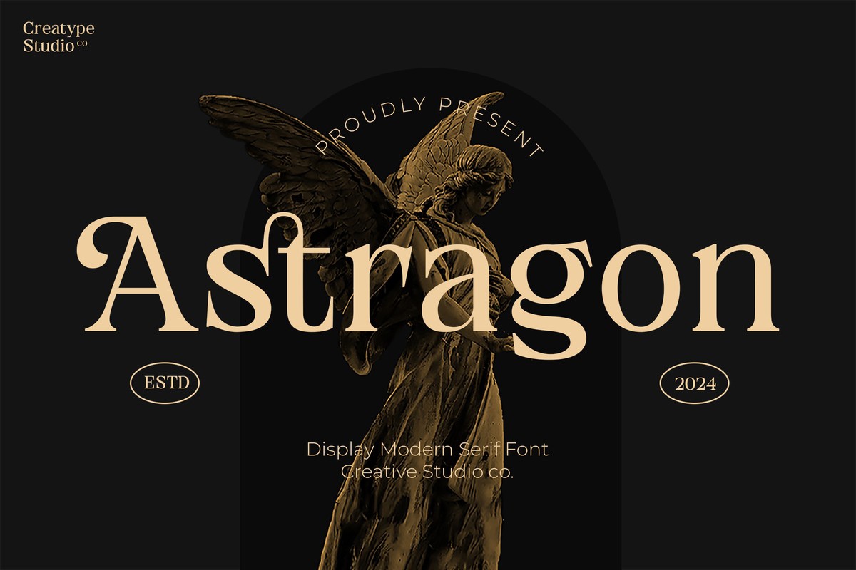 フォント Astragon