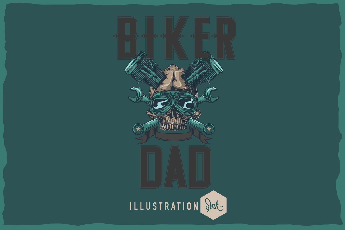 フォント ZP Biker Dad