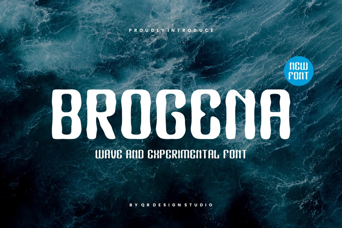 フォント Brogena