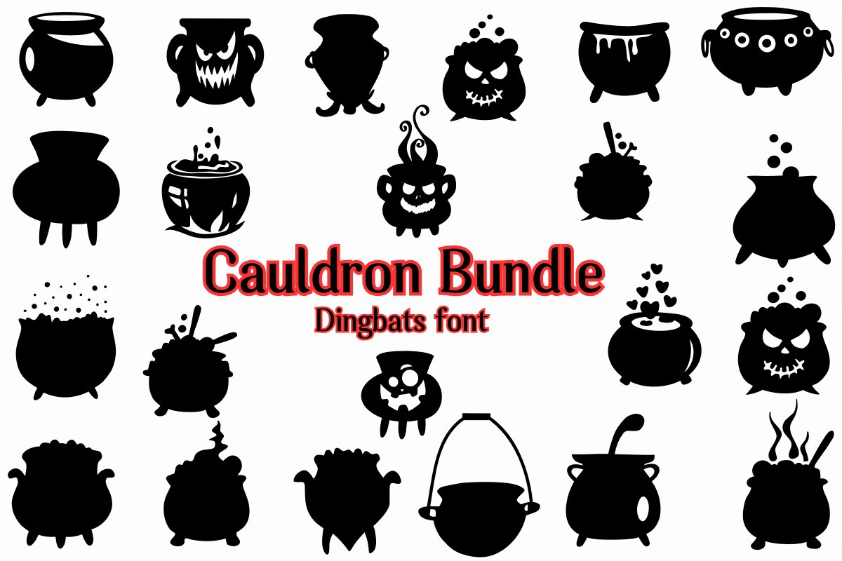 フォント Cauldron Bundle