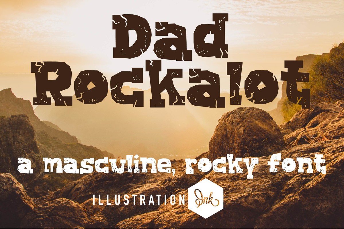 フォント PN Dad Rockalot