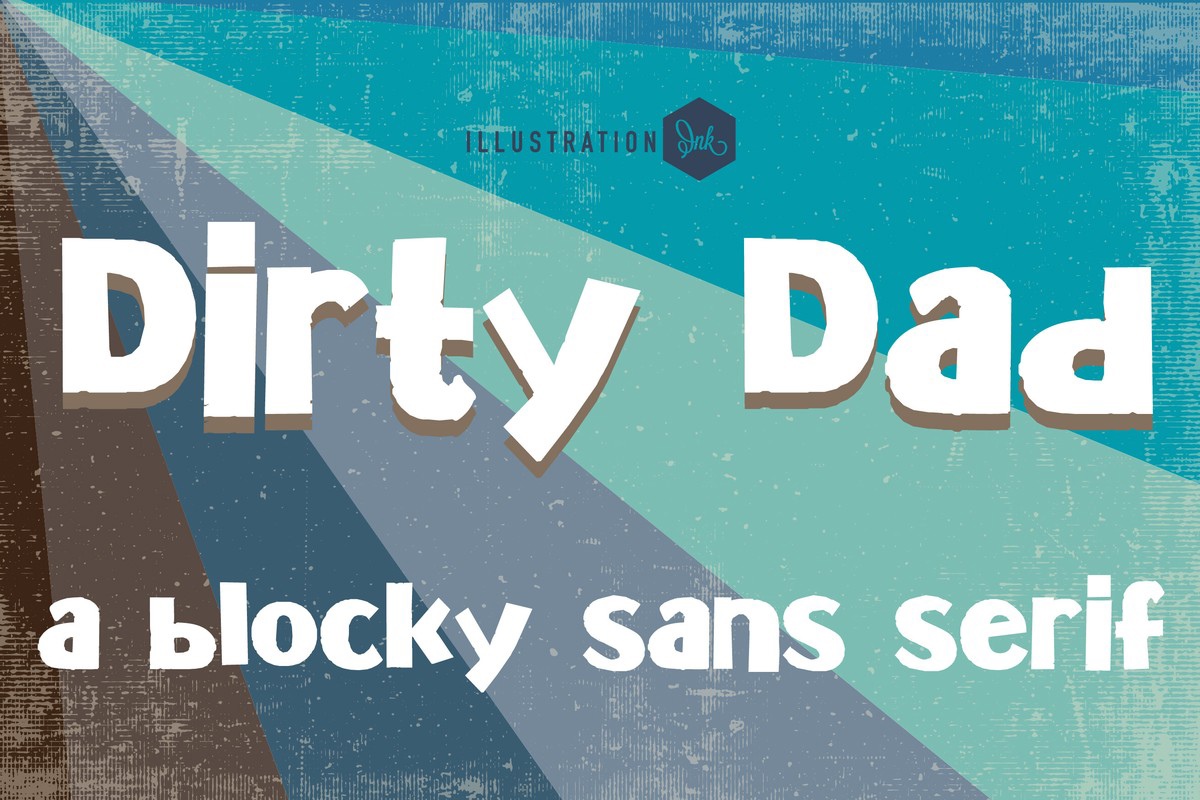 フォント ZP Dirty Dad