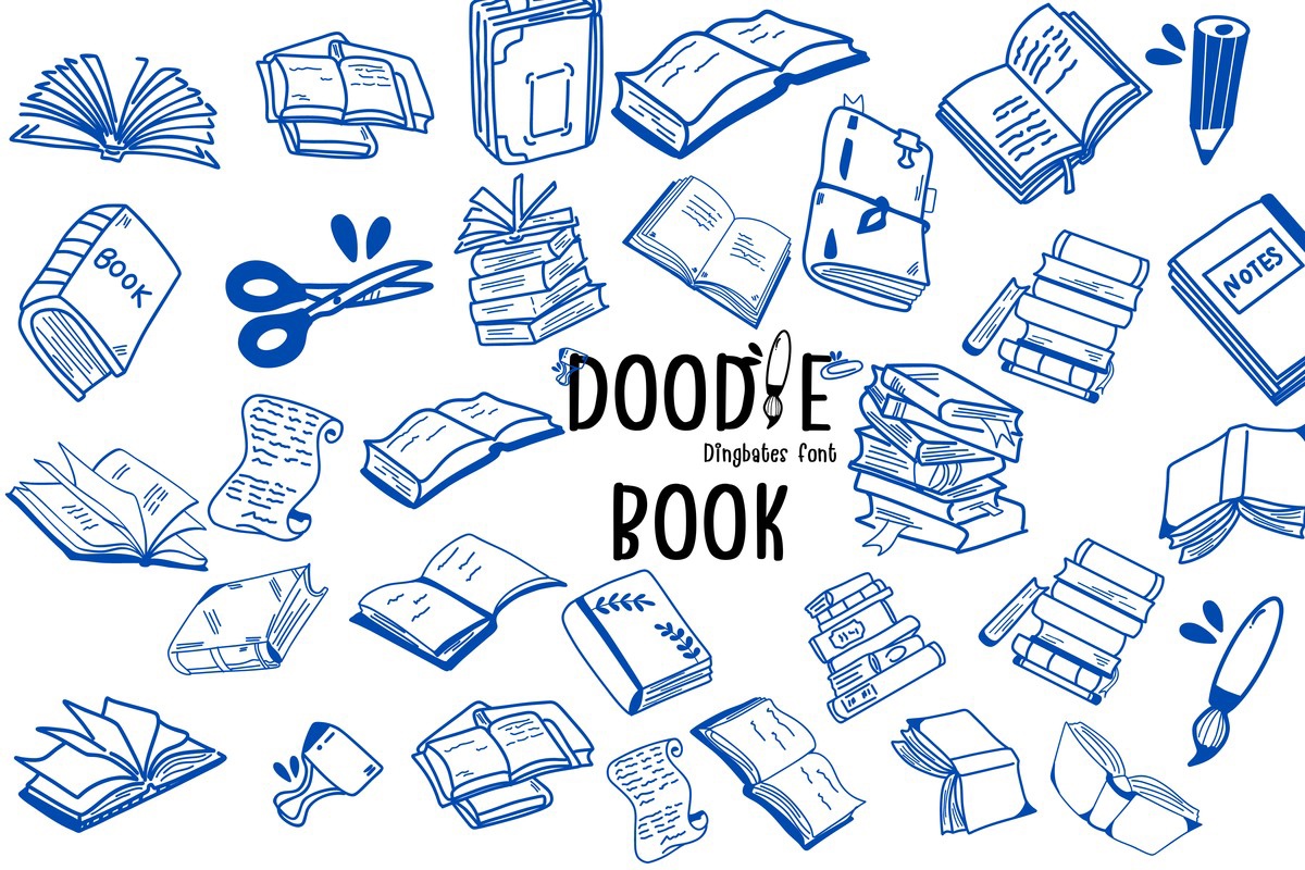 フォント Doodle Book