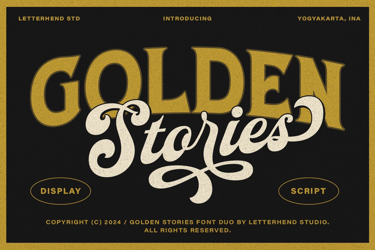 フォント Golden Stories