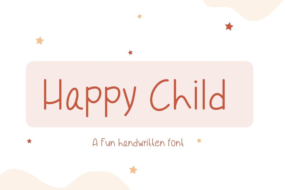 フォント Happy Child