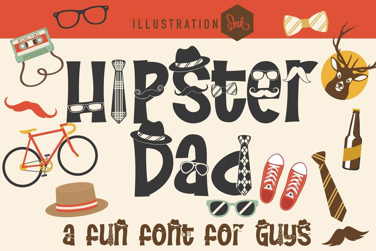 フォント PN Hipster Dad