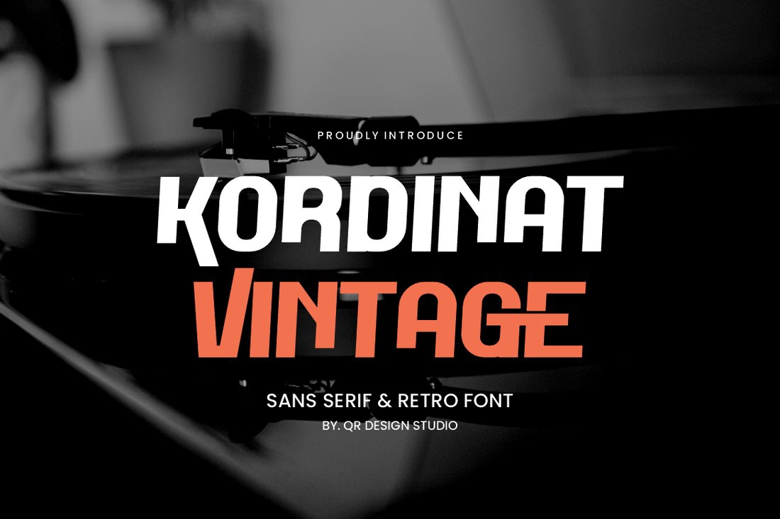 フォント Kordinat Vintage