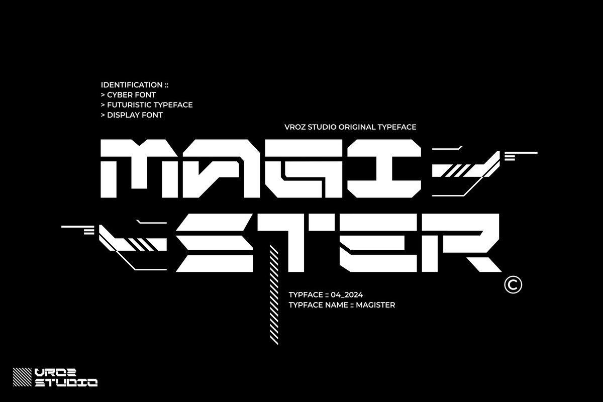 フォント Magister