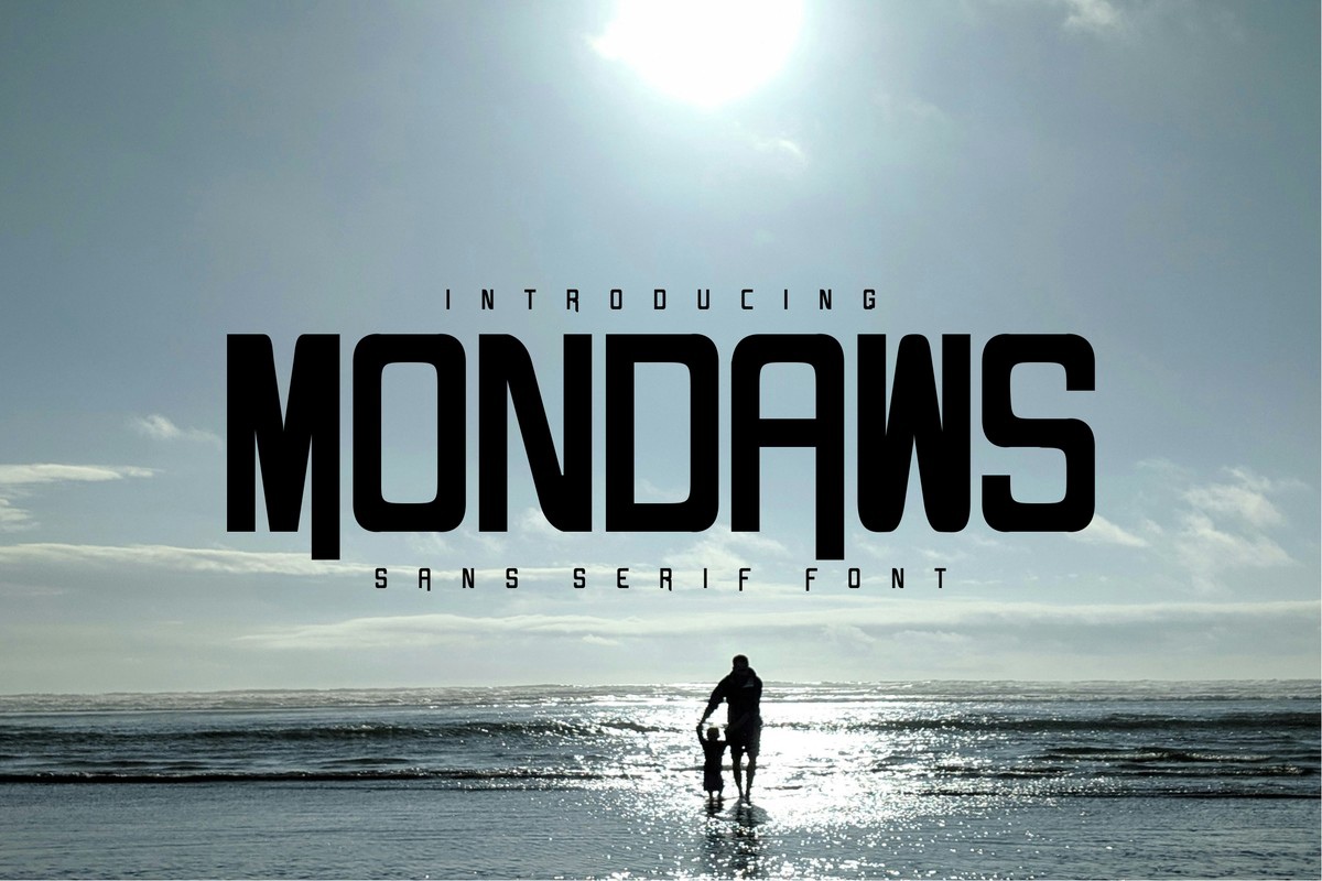 フォント Mondaws