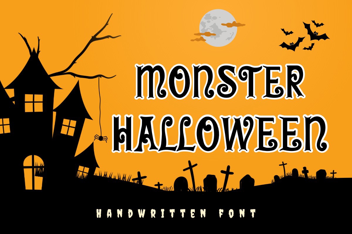 フォント Monster Halloween