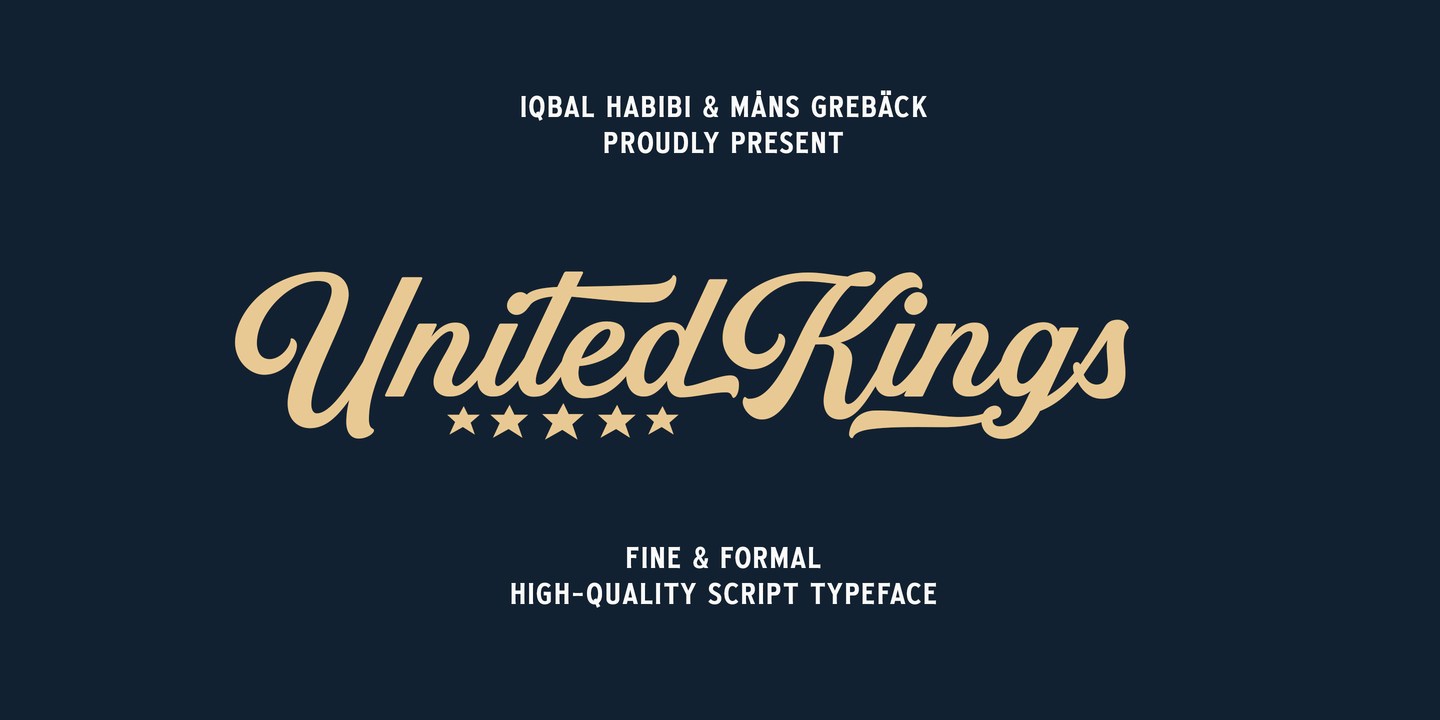 フォント United Kings