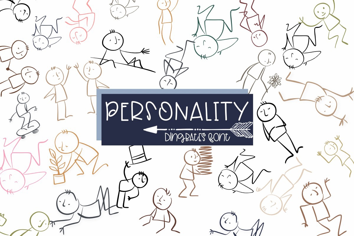 フォント Personality