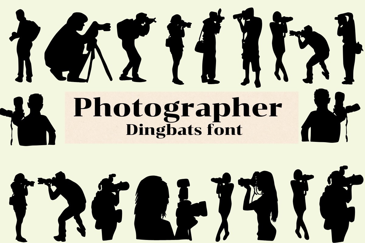フォント Photographer
