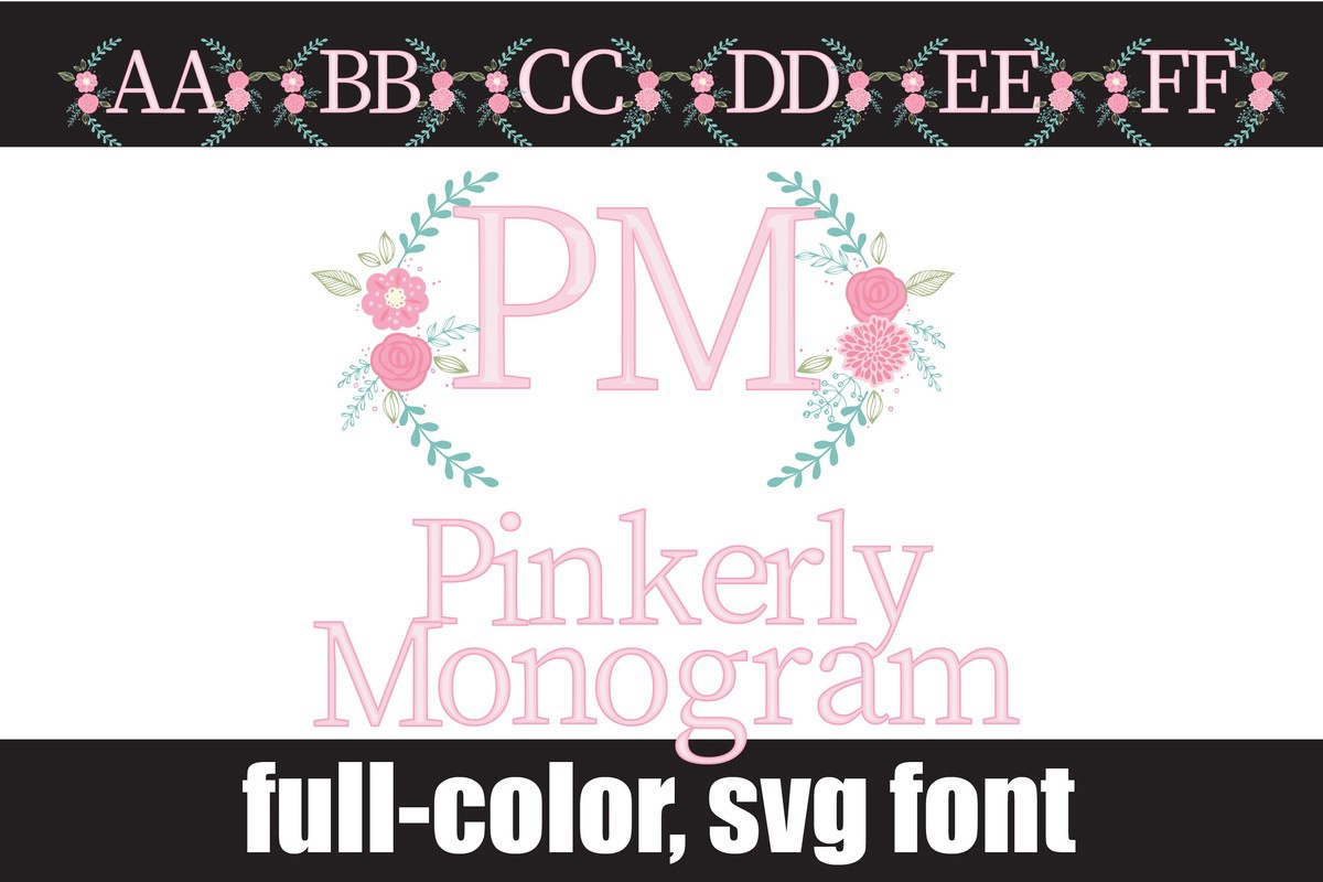 フォント Pinkerly Monogram