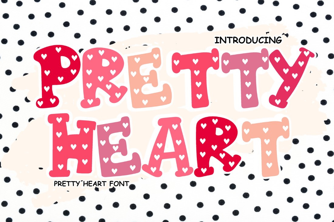 フォント Pretty Heart