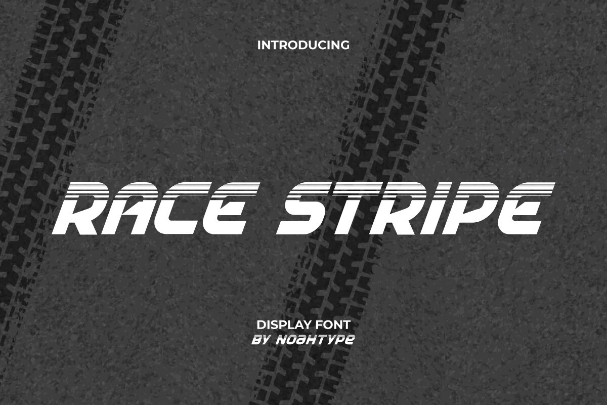 フォント Race Stripe