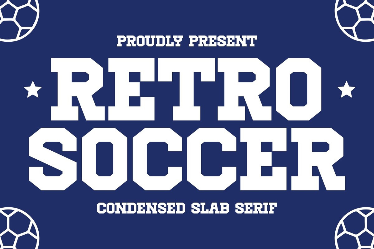 フォント Retro Soccer