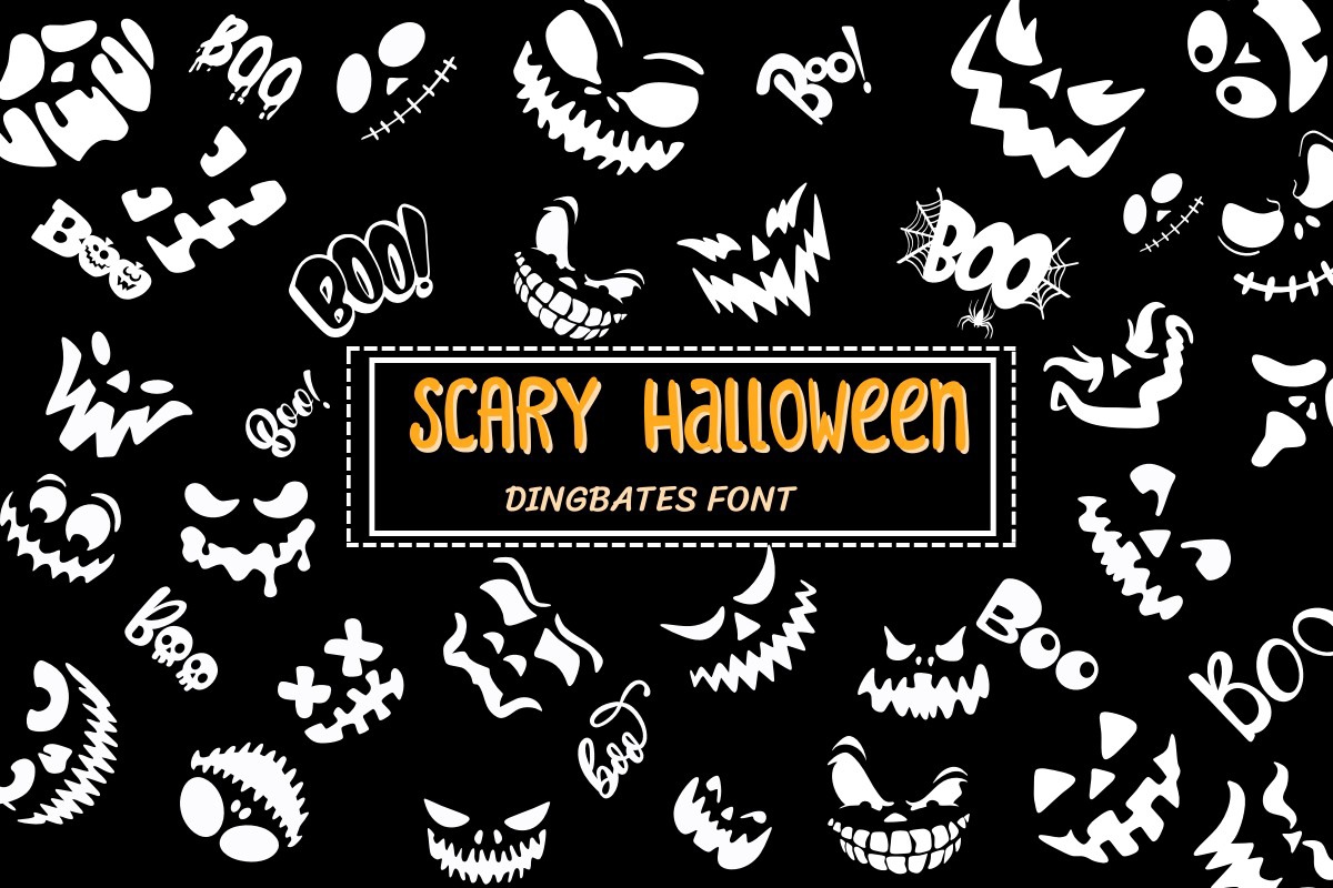 フォント Scary Halloween