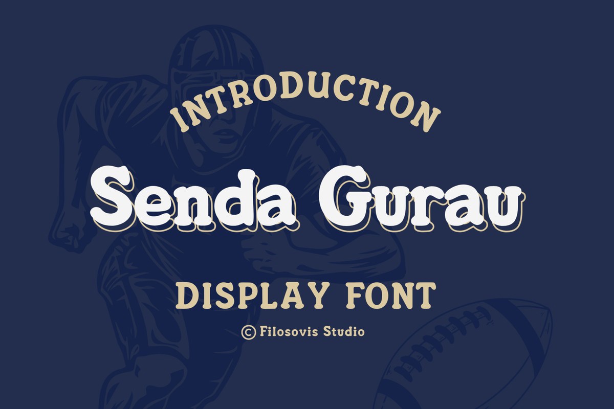 フォント Senda Gurau