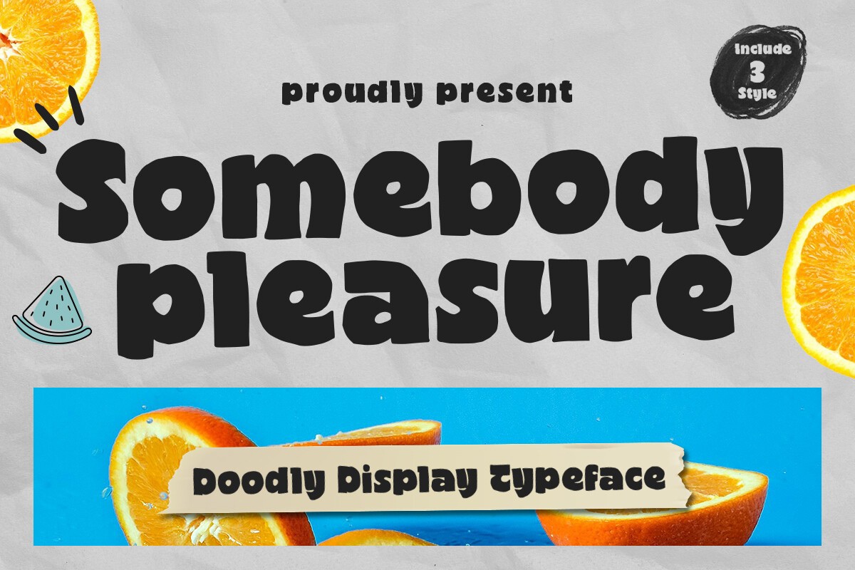 フォント Somebody Pleasure