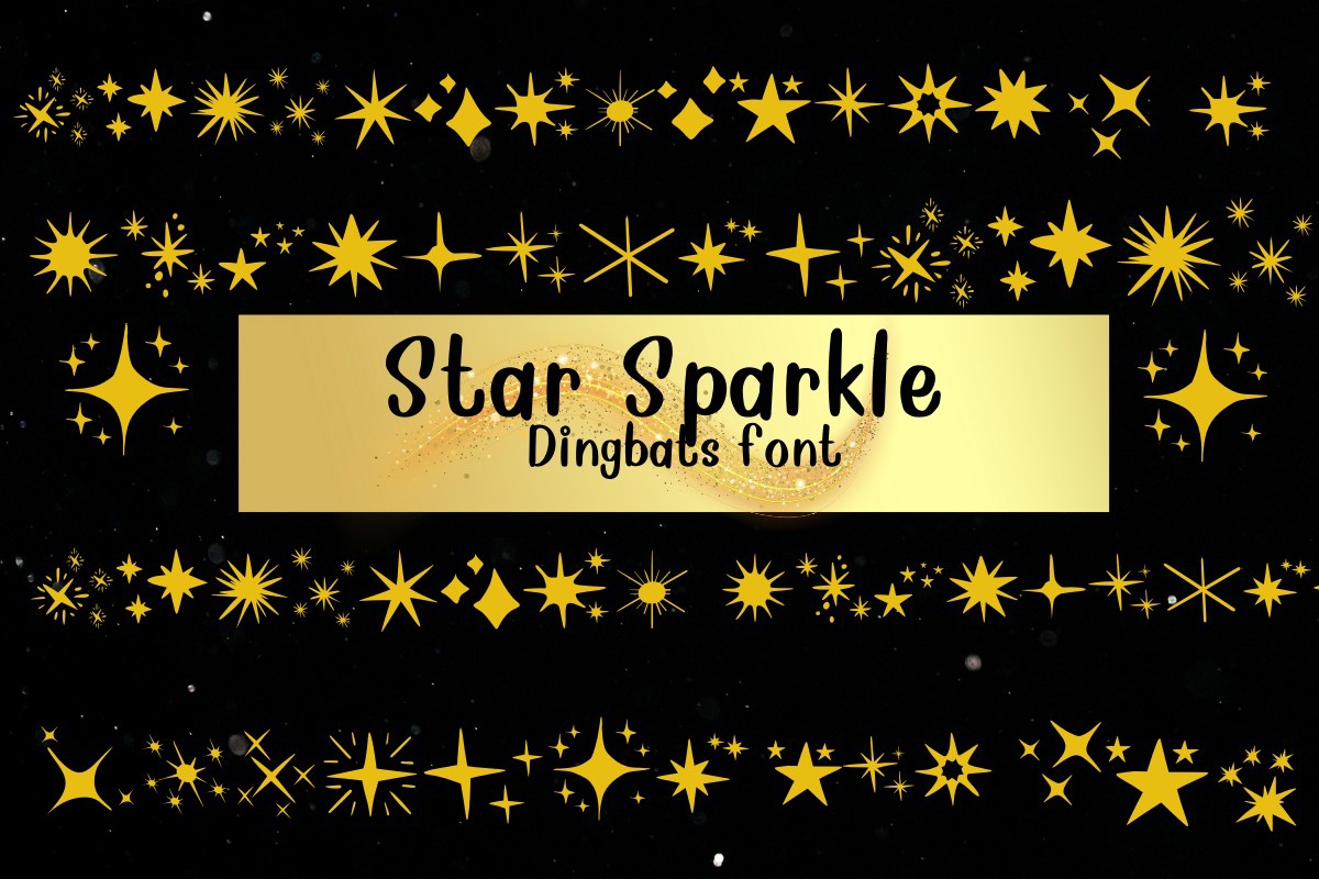 フォント Star Sparkle