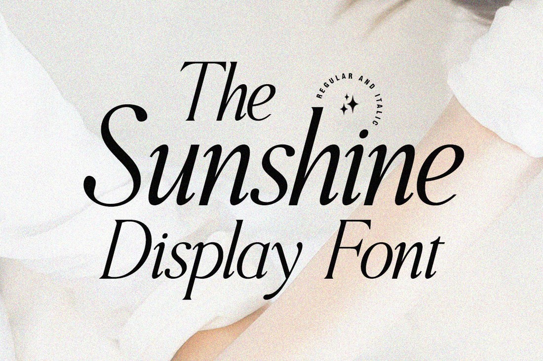 フォント The Sunshine Display