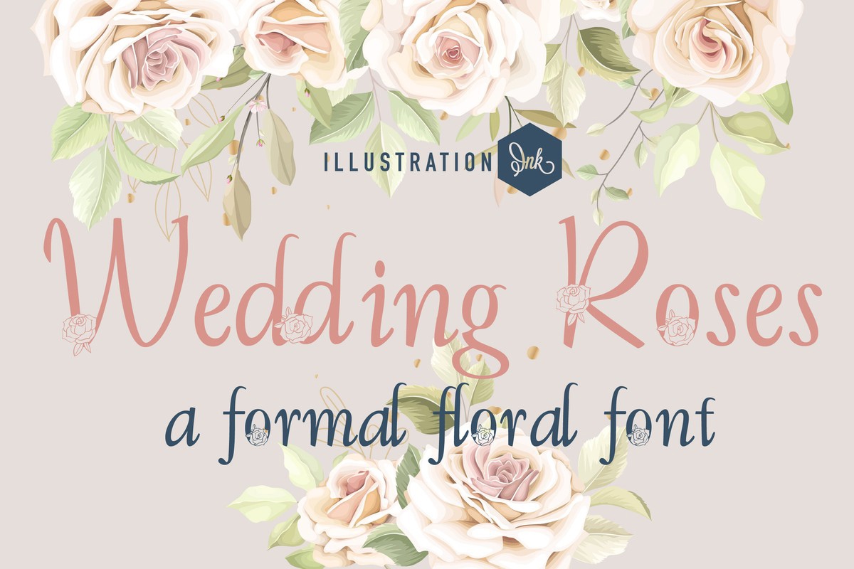 フォント LD Wedding Roses