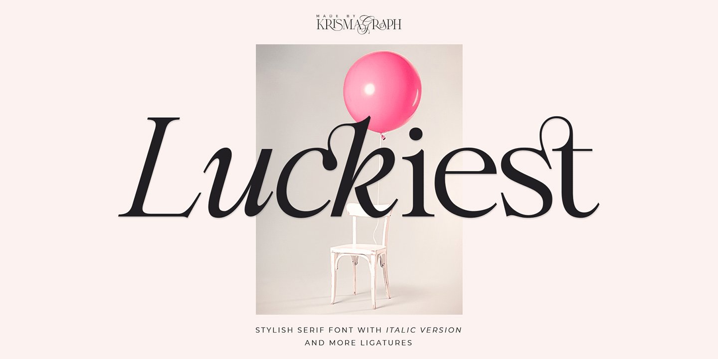 フォント Luckiest