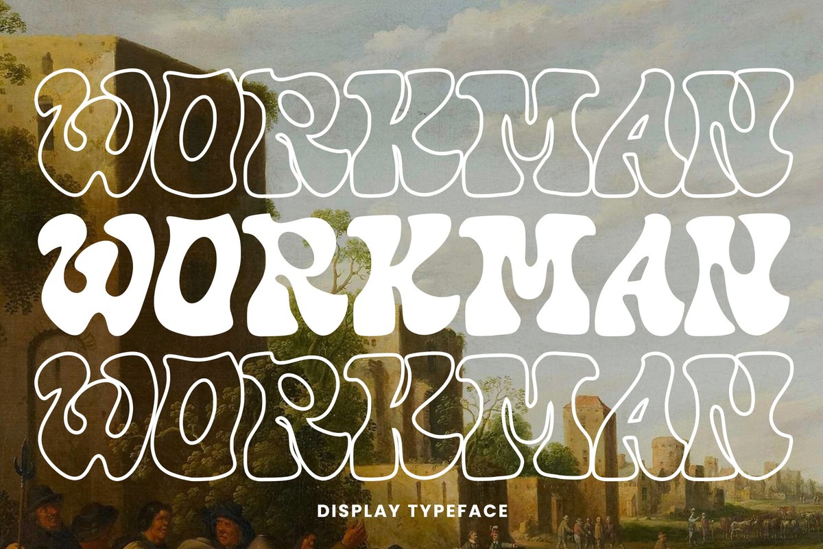 フォント Workman