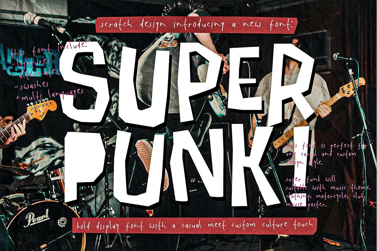 フォント Super Punk