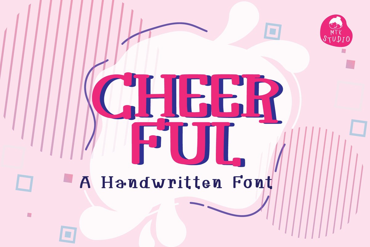 フォント Cheerful