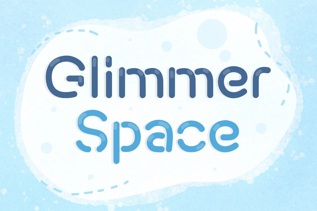 フォント GlimmerSpace