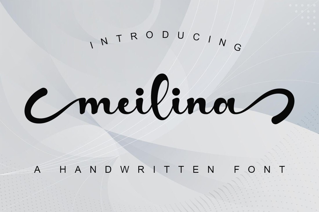 フォント Meilina