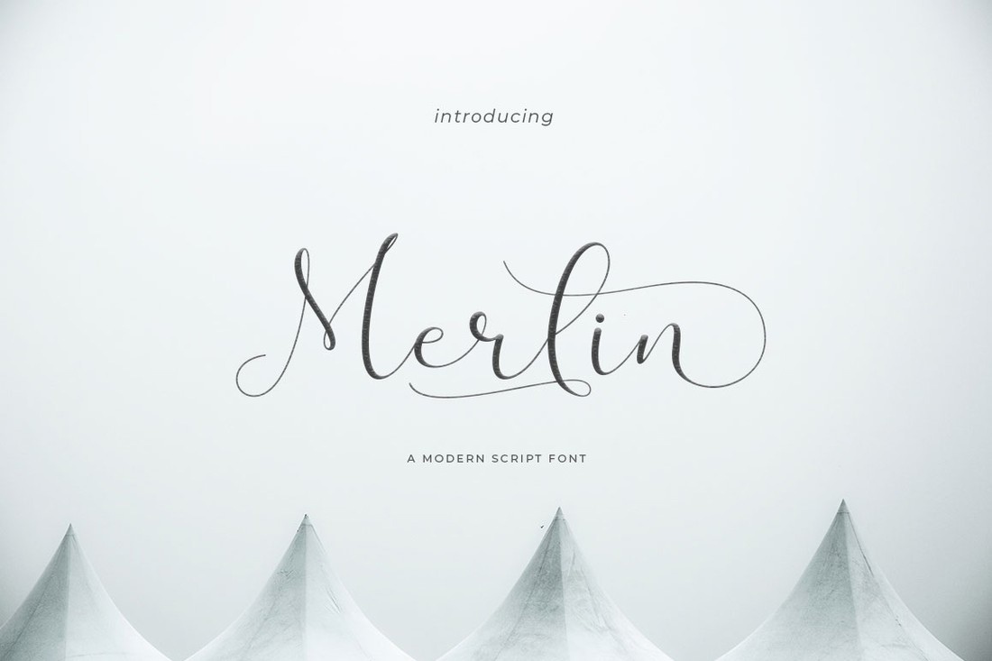 フォント Merlin Script