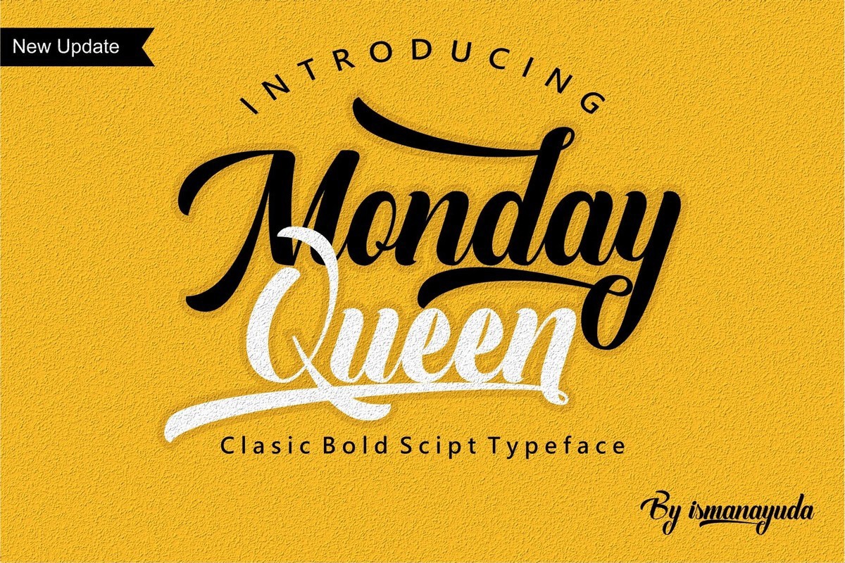 フォント Monday Queen