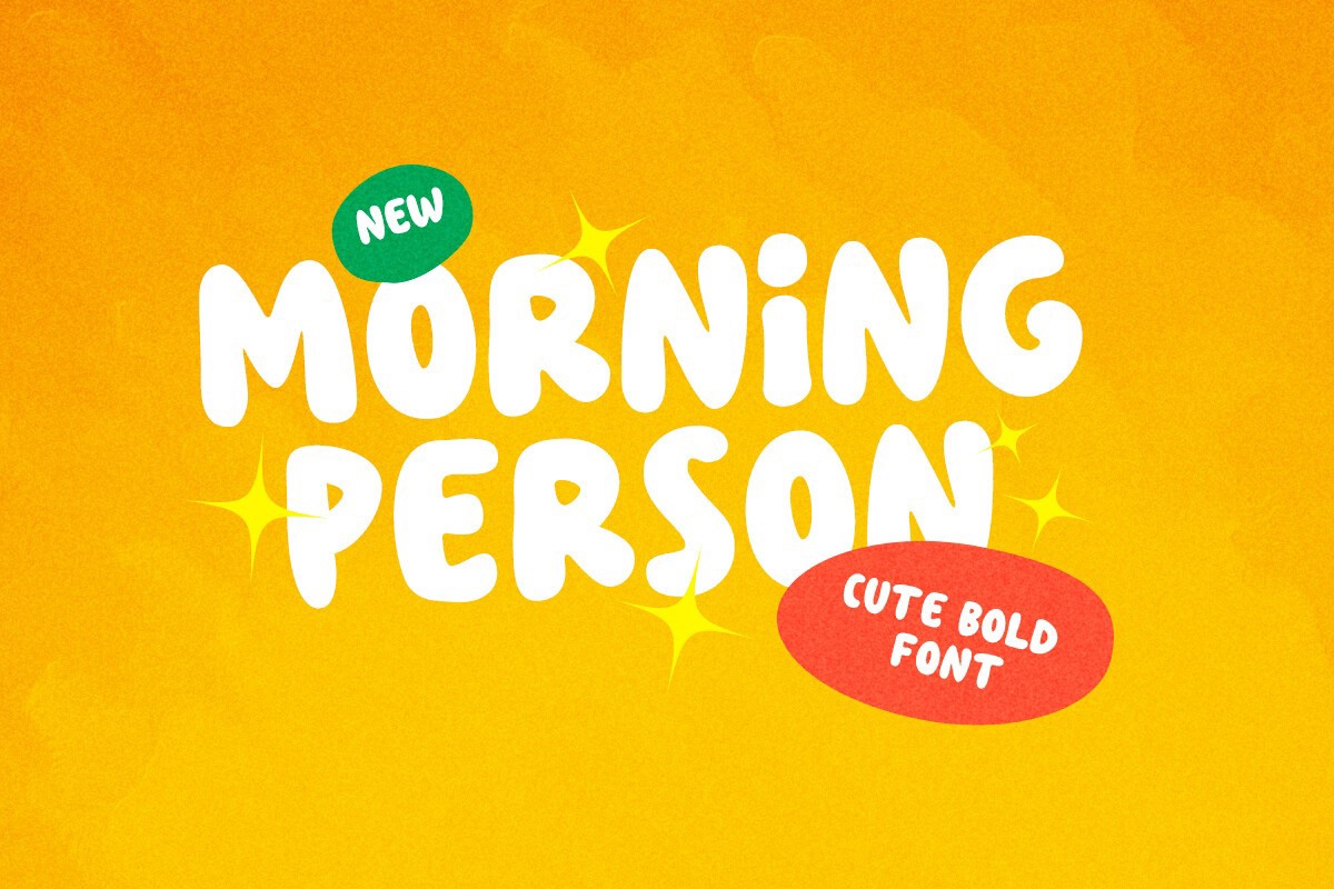 フォント Morning Person