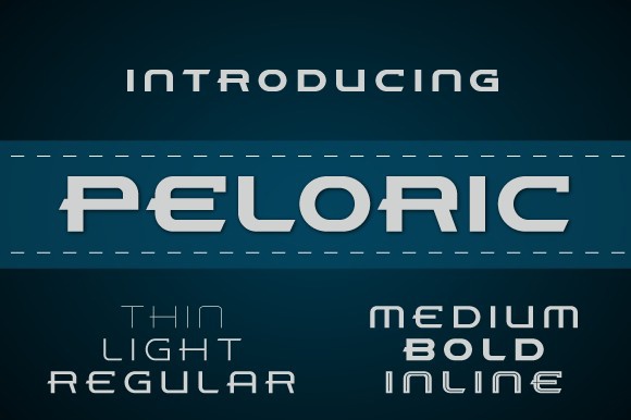 フォント Peloric