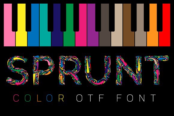 フォント Sprunt