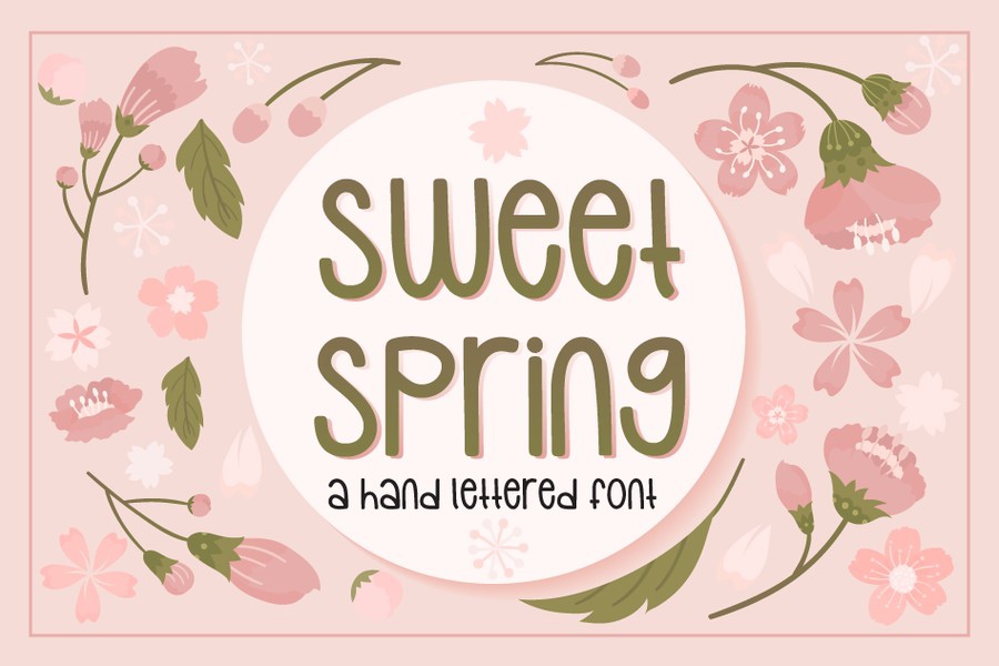 フォント Sweet Spring