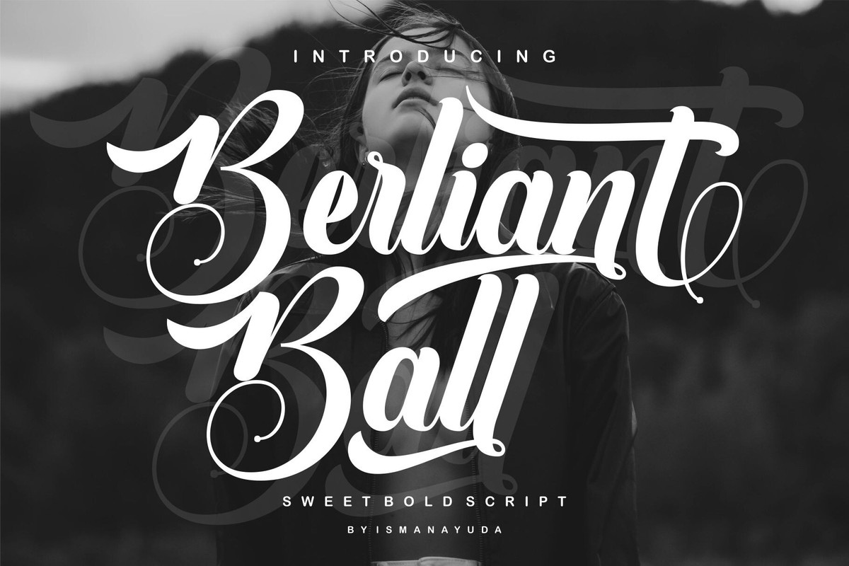 フォント Berliant Ball