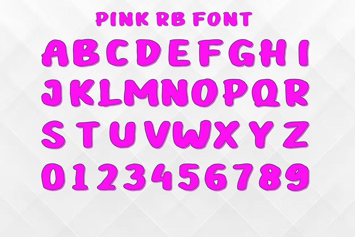フォント Pink RB